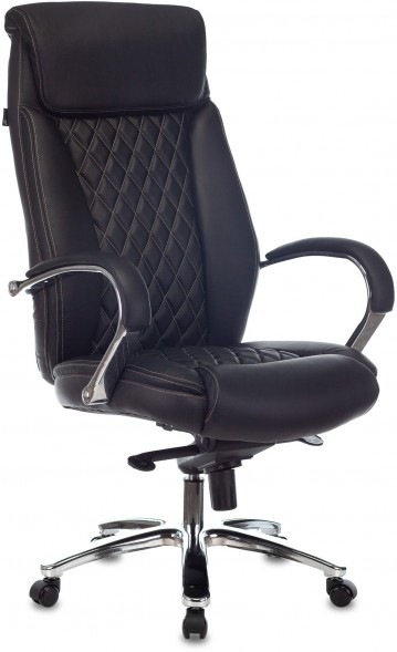 Кресло руководителя Бюрократ T-9924SL кожа оптом
