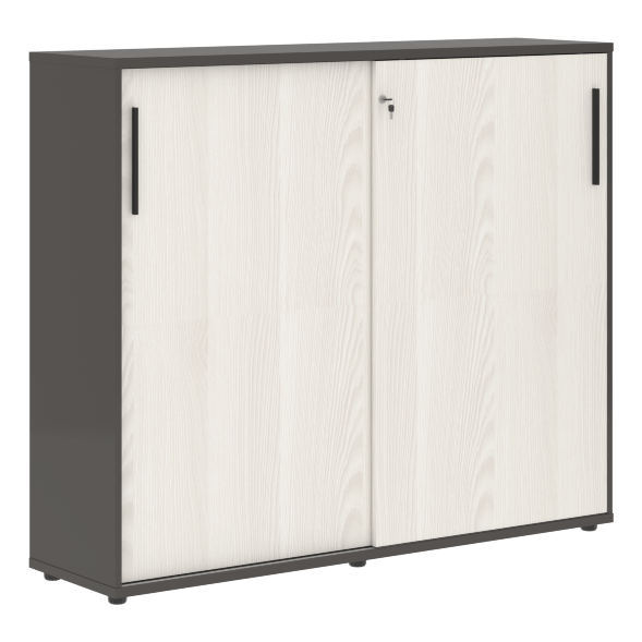 Шкаф средний с дверьми купе EMC 1643 1606х430х1355 EDIS оптом