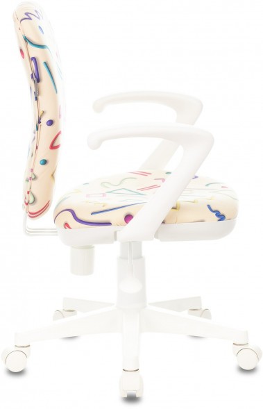 Кресло  Бюрократ KD-W10AXSN с рисунком оптом