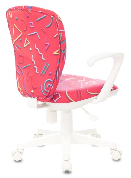 Кресло  Бюрократ KD-W10AXSN с рисунком оптом