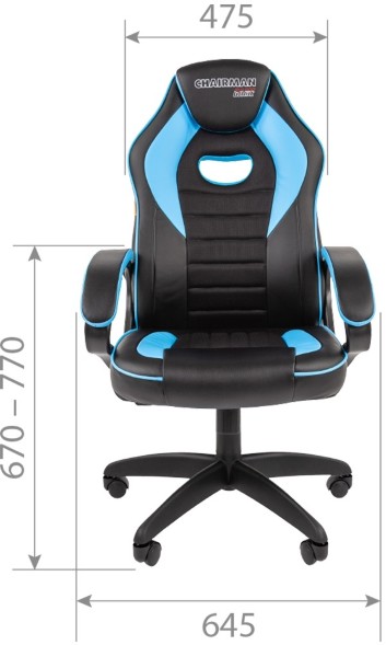 Кресло геймерское CHAIRMAN GAME 16 оптом