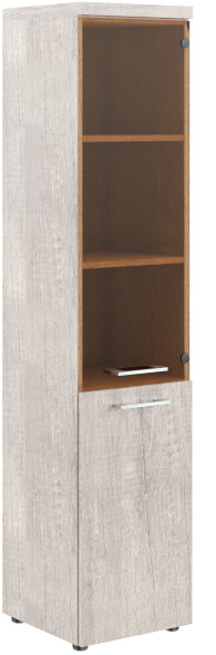 Шкаф колонка (L) комбинированая с топом THC 42.2(L) дуб Каньон Z 430х452х1968 оптом