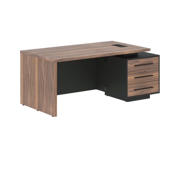 Стол руководителя с тумбой VRCT 1890(R) 1800х900х750 VE оптом