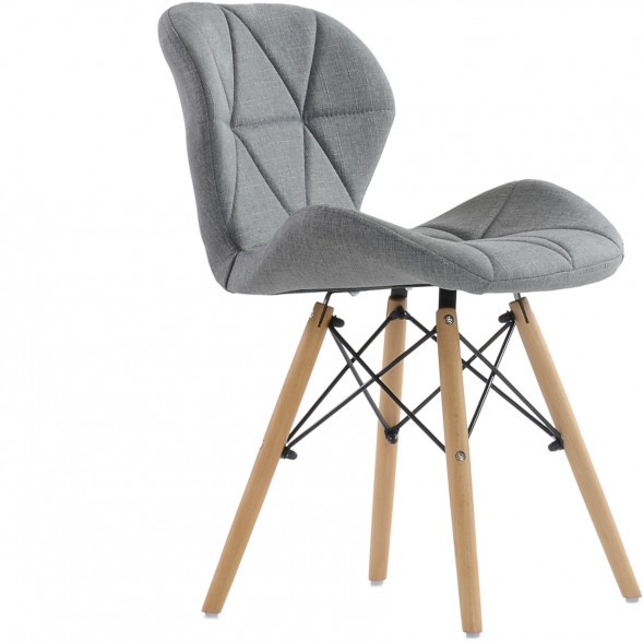 Стул Butterfly ткань светло-серый оптом