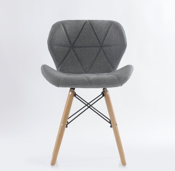 Стул Butterfly ткань светло-серый оптом