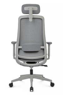 Кресло Миро 6249A-HS пластик Серый