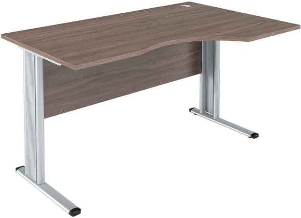 Стол эргономичный СА-2M(R) Беларусь Ясень Шимо 1400х900х755 оптом