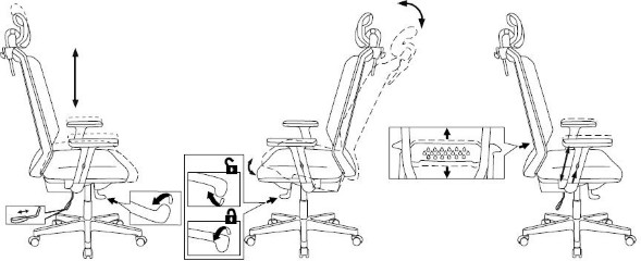 Кресло руководителя Бюрократ EXPERT  белый пластик  оптом