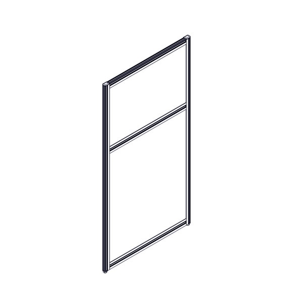 Секция комбинированной перегородки RP115SL60 Bravo grey/Серый 600х22х1115 оптом