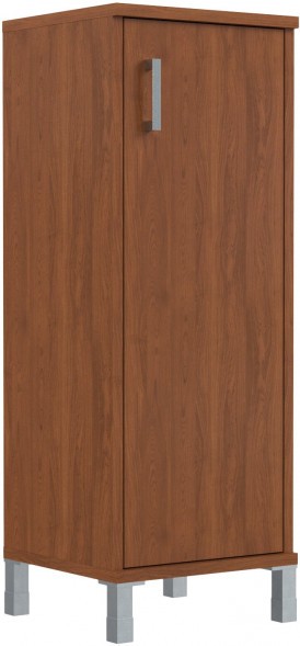 Шкаф-колонка средняя с глухой дверью B 421.6(R) Орех Гарда 475х450х1286 оптом