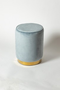 Пуф Shell с круглым основание цвет золото