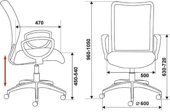Кресло Бюрократ CH-599AXSN/TW оптом