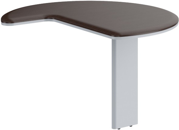 Брифинг-приставка DB 110(L) Венге Магия 1100х1056х750 оптом