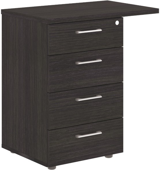 Тумба приставная XLC-4D.2A Дуб Юкон 700х450х750 XTEN оптом