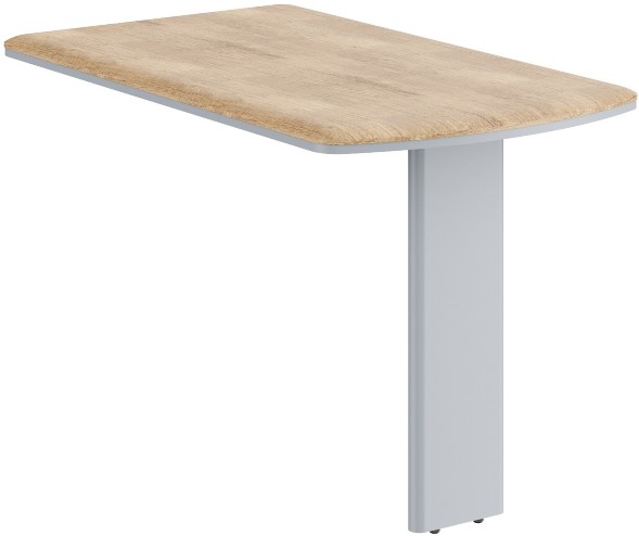 Брифинг-приставка DB 127 Дуб Каньон 1200х700х750 оптом