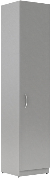 Шкаф колонка с глухой дверью SR-5U.1(R) Серый 386х375х1815 оптом