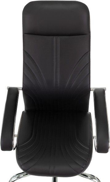 Кресло руководителя Бюрократ CH-610SL черный эко.кожа крестов. металл хром пластик черный оптом