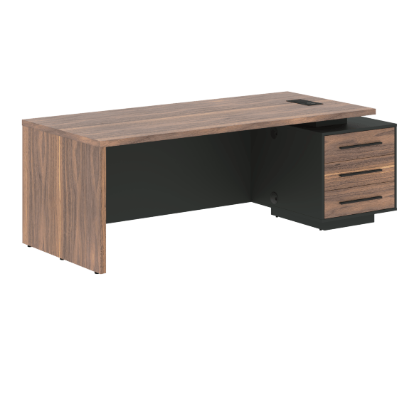 Стол руководителя с тумбой VRCT 2290(R) 2200х900х750 VE оптом