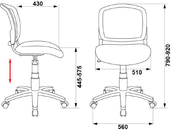КРЕСЛО ДЕТСКОЕ БЮРОКРАТ CH-296NX/GRAFFITY оптом