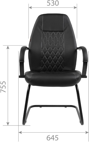 Кресло для посетителей CHAIRMAN 950V LT оптом