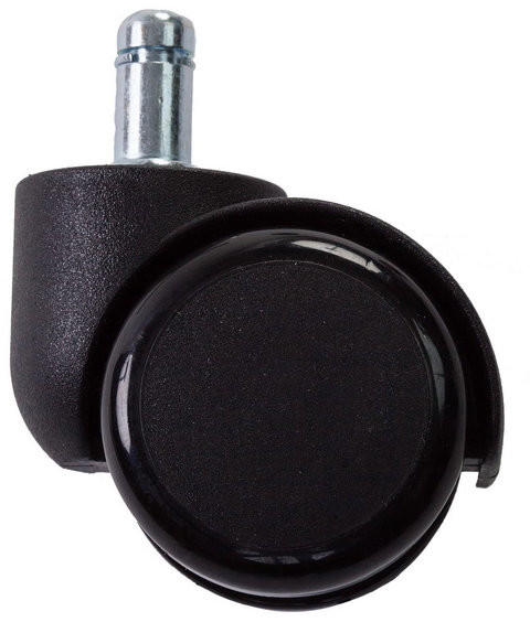 НАБОР КОЛЕС БЮРОКРАТ CASTORSET3850/PU ЧЕРНЫЙ ДЛЯ ПАРКЕТА/ЛАМИНАТА оптом