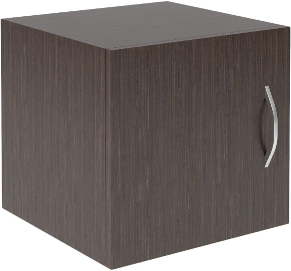 Антресоль узкая с глухой дверью SA-400.1(L) Легно темный 386х375х370 оптом