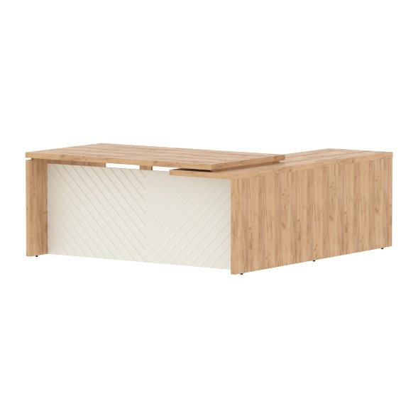 Стол руководителя TLCT 1820(L) 1800х2000х750 TORR LUX оптом