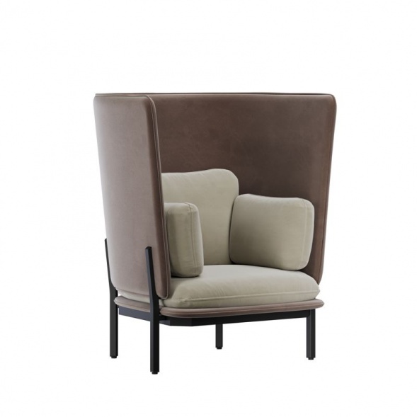 Стато Диван одноместный с высокой спинкой STA-01 1070*900*1200 оптом