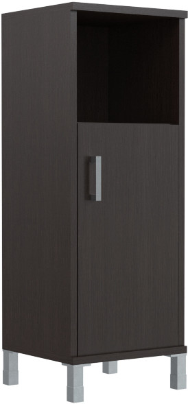 Шкаф-колонка средняя с глухой малой дверью B 421.2(R) Венге Магия 475х450х1286 оптом