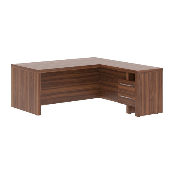 Стол руководителя с тумбой приставной ZCT 1819H.A(R) 1800х1900х750 ZENN оптом