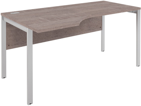 Стол письменный эргономичный XMCET 169(L) Дуб Сонома 1600х900х750 оптом