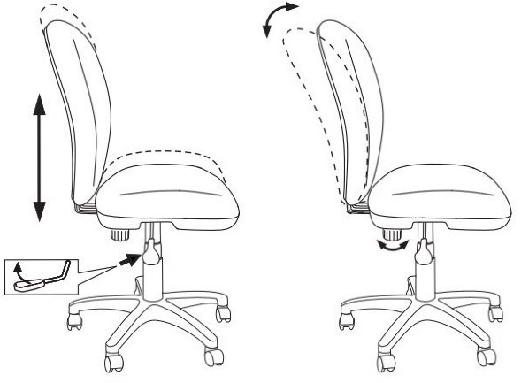 Кресло детское Бюрократ KD-W10 (пластик белый) оптом