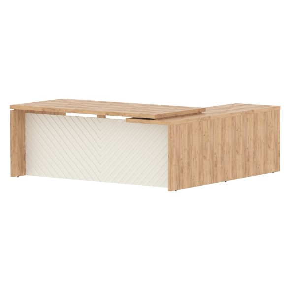 Стол руководителя TLCT 2020(L) 2000х2000х750 TORR LUX оптом