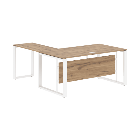 Стол руководителя угловой ECT 1619 1600х1900х750 ENIO оптом