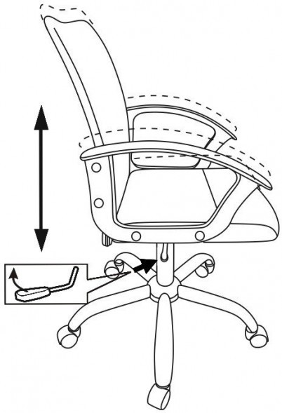 Кресло Бюрократ CH-590SL оптом