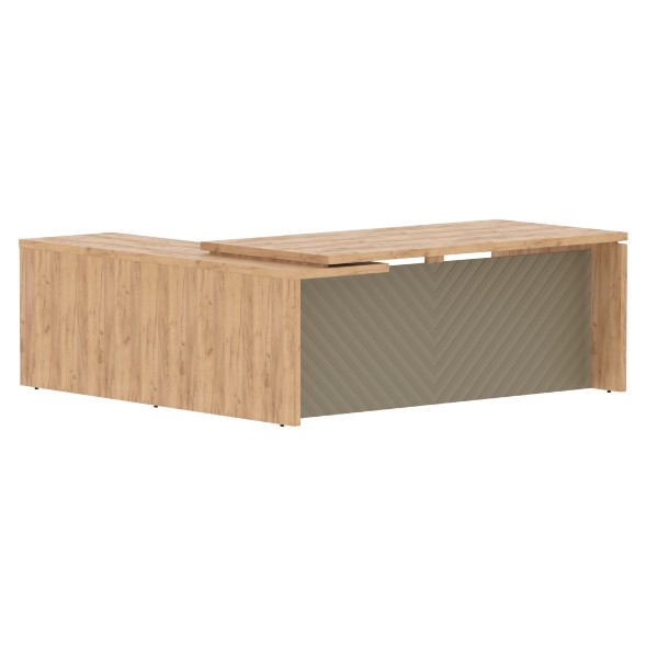 Стол руководителя TLCT 2020(R) 2000х2000х750 TORR LUX оптом