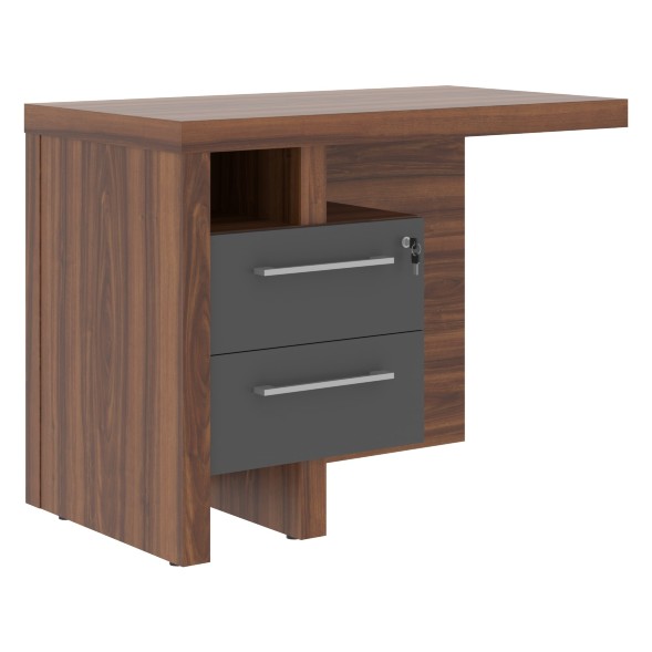 Тумба приставная стола левого ZCRT 1055.A(L) 1000х550х745 ZENN оптом