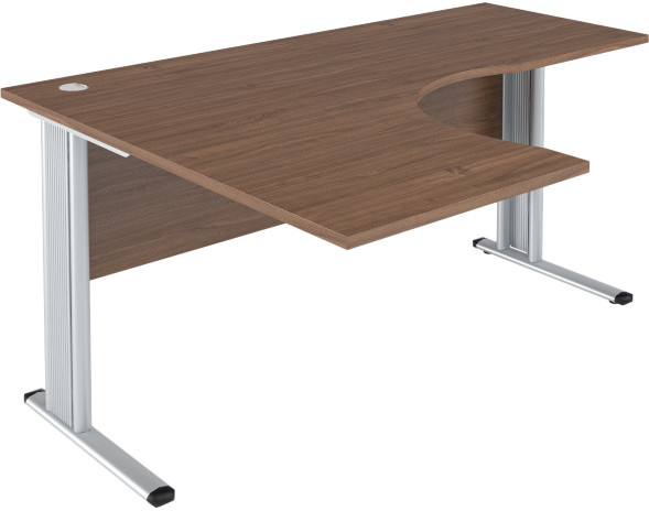 Стол эргономичный СА-4M(L) Беларусь Орех Французский 1600х1200х755 оптом