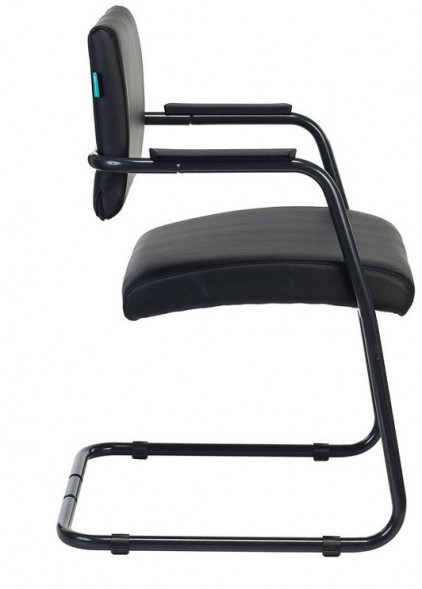 Кресло Бюрократ CH-271N-V черный Leather Black эко.кожа полозья металл черный оптом