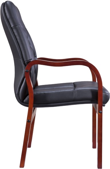 Кресло для посетителей Everprof Monaco Wood CF Эко оптом