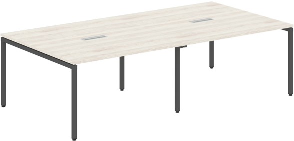 Конференц стол XSCT 2714 Сосна Эдмонт/Антрацит 2764х1406х750 XTEN-S оптом
