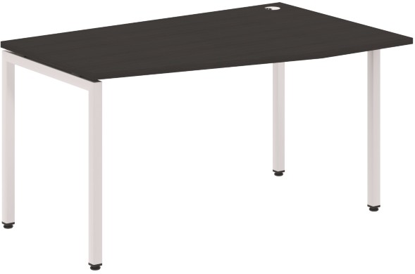 Стол эргономичный XSCT 149(R) Дуб Юкон Модерн/Алюминий 1400х700/900х750 XTEN-S оптом