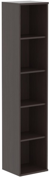 Стеллаж узкий СУ-1 Венге Магия 406х365х1975 оптом