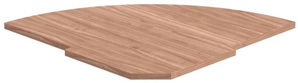 Полка рецепции РС-5.1 Беларусь Ясень Шимо 815*815*22 оптом