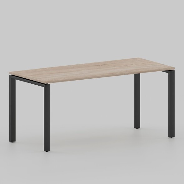 Стол Лофт 1200х600 на П-образных опорах, черный оптом