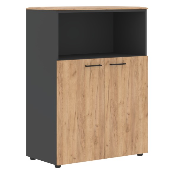 Шкаф с глухими малыми дверьми и топом JMC 85.3 856х452х1184 JAY оптом