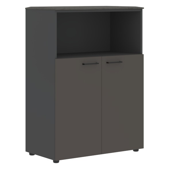 Шкаф с глухими малыми дверьми и топом JMC 85.3 856х452х1184 JAY оптом