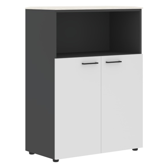 Шкаф с глухими малыми дверьми и топом JMC 85.3 856х452х1184 JAY оптом