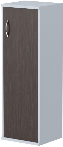 Шкаф колонка с глухой дверью СУ-2.3(R) Венге Магия/Металлик 406*365*1200 оптом