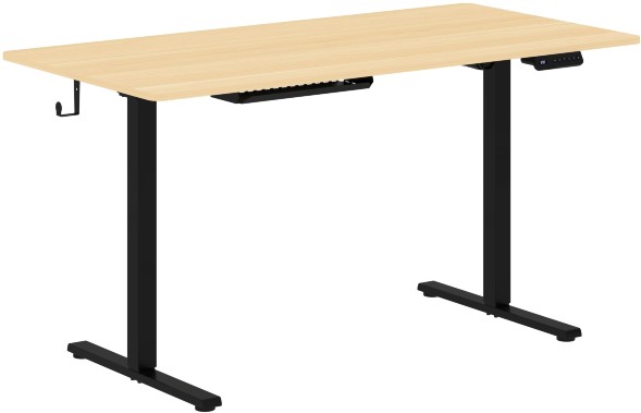 Стол письменный AT-003 Дуб светлый/Черный 1400х700х730/1210 XTEN-UP оптом